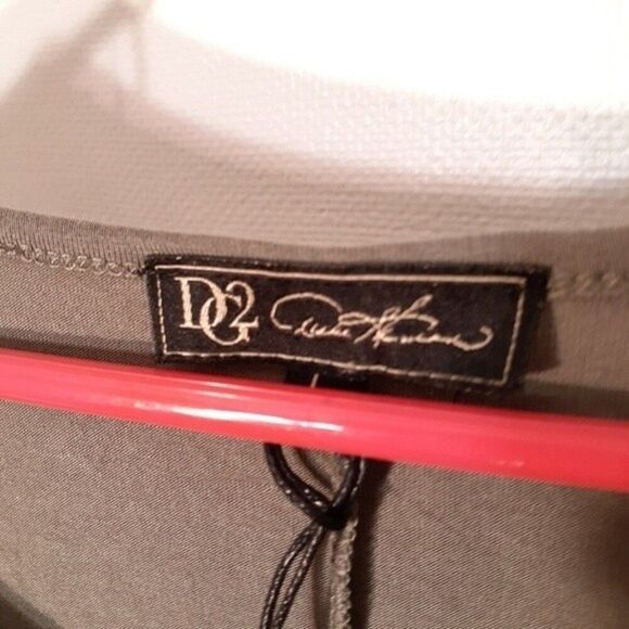 Dg2 top nwot soft knit cold shoulder shirt l xl 1x diane Gilman casual office - Picture 2 of 6